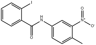2-iodo-N-(4-methyl-3-nitrophenyl)benzamide Structure