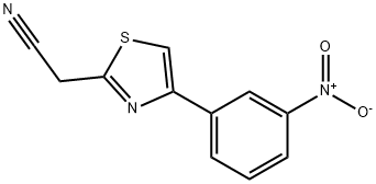[4-(3-nitrophenyl)-1,3-thiazol-2-yl]acetonitrile|(4-(3-NITROPHENYL)-1,3-THIAZOL-2-YL)ACETONITRILE