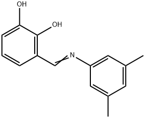 3-{[(3,5-dimethylphenyl)imino]methyl}-1,2-benzenediol,303769-54-2,结构式