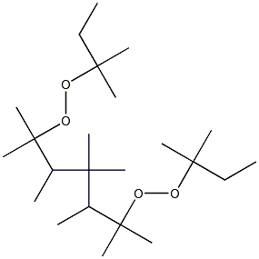 Peroxide,(1-methylethylidene)bis[(1,1-dimethylpropyl) Struktur