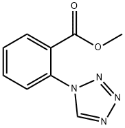 2-Tetrazol-1-yl-benzoic acid methyl ester Struktur