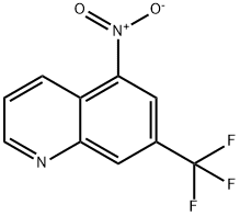 5-nitro-7-(trifluoromethyl)-quinoline Structure