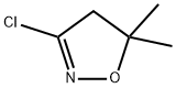 Isoxazole, 3-chloro-4,5-dihydro-5,5-dimethyl- 化学構造式