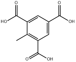 2-methylbenzene-1,3,5-tricarboxylic acid Structure