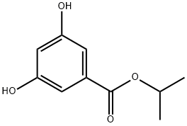 Benzoic acid, 3,5-dihydroxy-, 1-methylethyl ester Struktur
