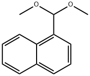 1-(二甲氧基甲基)萘 结构式