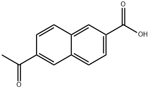 6-acetyl-2-naphthoic acid Structure