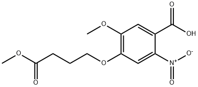 349536-24-9 Benzoic acid, 5-methoxy-4-(4-methoxy-4-oxobutoxy)-2-nitro-