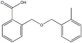 2-(2-Methyl-benzyloxymethyl)-benzoic acid, 353747-88-3, 结构式
