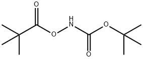 2,2-二甲基丙酸[(1,1-二甲基乙氧基)羰基]氨基酯,35657-40-0,结构式