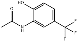 Acetamide, N-[2-hydroxy-5-(trifluoromethyl)phenyl]- Struktur
