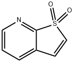 チエノ[2,3-b]ピリジン1,1-ジオキシド 化学構造式
