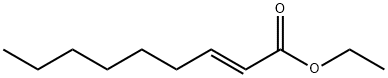 (E)-2-壬烯酸乙酯, 38112-59-3, 结构式