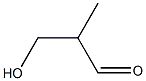 3-hydroxy-2-methyl propionaldehyde 化学構造式