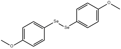 Diselenide, bis(4-methoxyphenyl) Structure