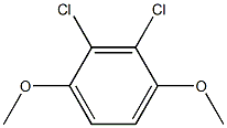 2,3-Dichloro-1,4-dimethoxybenzene Structure