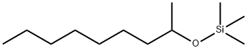 Silane, trimethyl[(1-methyloctyl)oxy]- Struktur