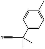 2-Methyl-2-p-tolylpropanenitrile Structure