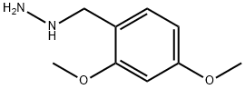 1-(2,4-dimethoxybenzyl)hydrazine Struktur