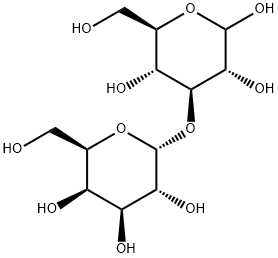 3-O-(Α-D吡喃半乳糖基)-D-吡喃葡萄糖,40592-72-1,结构式