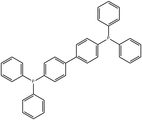 4,4'-bis(diphenylphosphanyl)-1,1'-biphenyl Struktur