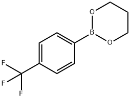 4-三氟甲基苯硼酸-1,3-丙二醇酯,416839-38-8,结构式