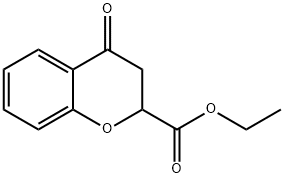 2H-1-Benzopyran-2-carboxylic acid, 3,4-dihydro-4-oxo-, ethyl ester,41978-33-0,结构式