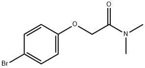 2-(4-bromophenoxy)-N,N-dimethylacetamide Structure
