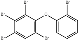 2,2′,3,4,6‐ペンタブロモジフェニルエーテル標準液 化学構造式