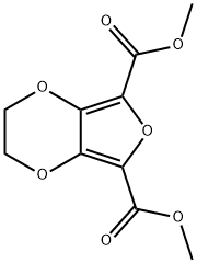 Furo[3,4-b]-1,4-dioxin-5,7-dicarboxylic acid, 2,3-dihydro-, 5,7-dimethyl ester 结构式
