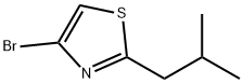 4-Bromo-2-(iso-butyl)thiazole 结构式
