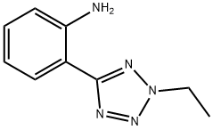 2-(2-ethyl-2H-tetrazol-5-yl)aniline Structure
