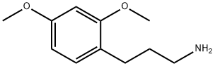 3-(2,4-dimethoxyphenyl)propan-1-amine 结构式