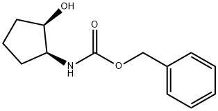benzyl (1S,2R)-2-hydroxycyclopentylcarbamate,477873-31-7,结构式