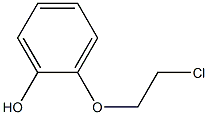 2-hydroxyphenyl 2-chloroethyl ether 结构式