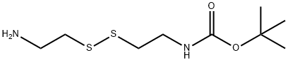 T-BOC-CYSTAMINE, 485800-26-8, 结构式