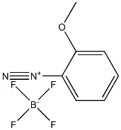 2-methoxybenzenediazonium tetrafluoroborate 化学構造式