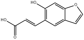 2-Propenoic acid, 3-(6-hydroxy-5-benzofuranyl)-, (E)- (9CI)