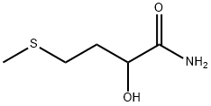 2-羟基-4-甲硫基丁酰胺,49540-21-8,结构式
