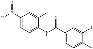3-iodo-4-methyl-N-(2-methyl-4-nitrophenyl)benzamide|