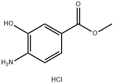 methyl 4-amino-3-hydroxybenzoate hydrochloride Structure