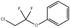 Benzene, (2-chloro-1,1-difluoroethoxy)- Struktur