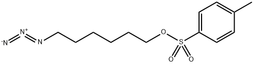 Toluene-4-sulfonic acid 6-azidohexyl ester 结构式