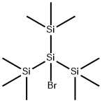 Trisilane, 2-bromo-1,1,1,3,3,3-hexamethyl-2-(trimethylsilyl)- Struktur