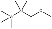 Disilane, (methoxymethyl)pentamethyl- Struktur