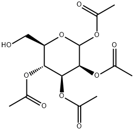 1,2,3,4-Tetra-O-acetyl-D-mannopyranose, 51008-88-9, 结构式