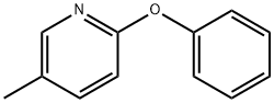 5-メチル-2-フェノキシピリジン 化学構造式
