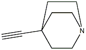 4-乙炔奎宁环 结构式