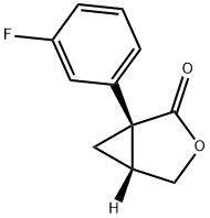 (1S,5R)-1-(3-fluorophenyl)-3-oxabicyclo[3.1.0]hexan-2-one