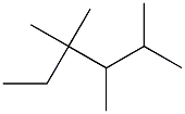 2,3,4,4-Tetramethylhexane. 结构式